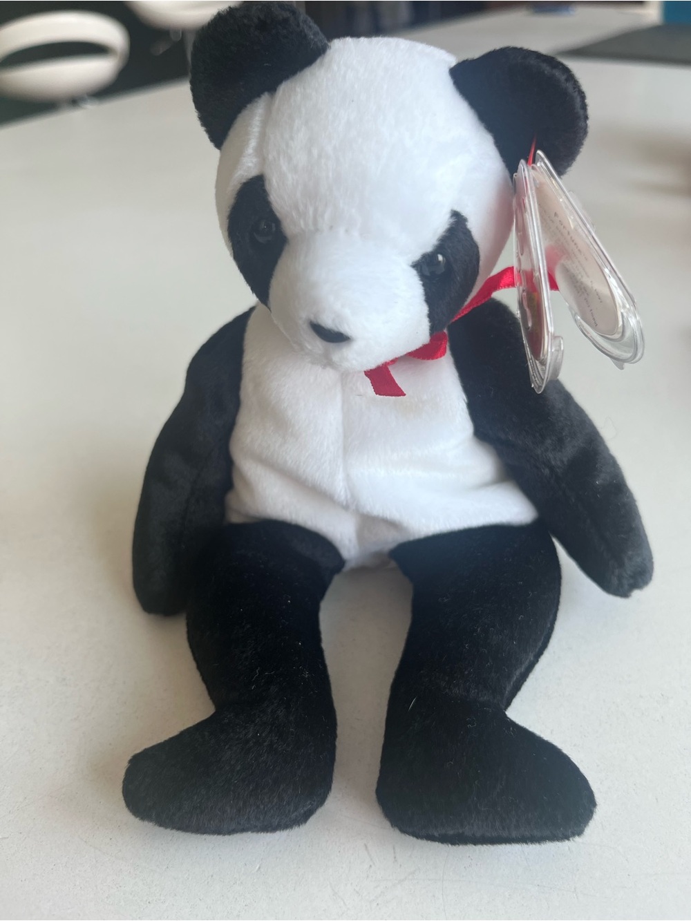 Fortune Ty Beanie Baby Plush Panda